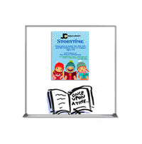 18x18 Magnetic White Dry Erase Marker Board with Aluminum Frame