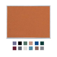Value Line 30x36 Metal Frame Cork Bulletin Board (Open Face with Silver Trim)