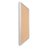 Access Cork Board™ 7" x 11" DEEP STYLE Open Face Designer 43 Metal Framed Bulletin Board