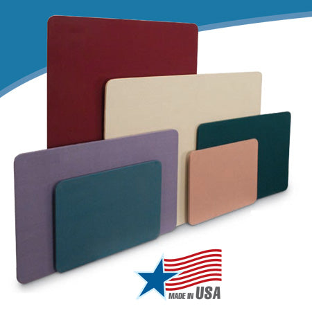 UN-FRAMED 24" x 60" Fabric Cork Bulletin Boards with Radius Edge Corners + Fabric Covered Cork in Ten Colorful Finishes