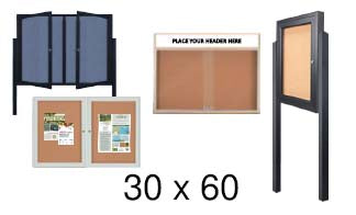 30x60 Cork Boards - All Styles
