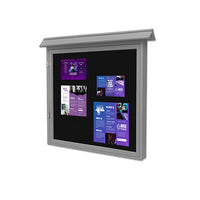 ECO-Design 41x42 Outdoor Wall Mount MEGA-SIZE Information Cork Bulletin Message Boards