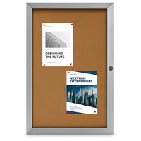 1.25 Inch Deep Super Slim Elevator Display Cases 22 x 28