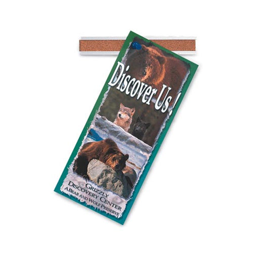 24" WIDE ALUMINUM CORK BARS ARE AN IDEAL WAY TO ORGANIZE YOUR IMPORTANT MESSAGES