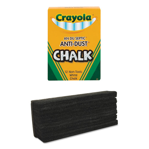 OPTIONAL ACCESSORIES: FELT ERASER, and a WHITE CHALK PACK
