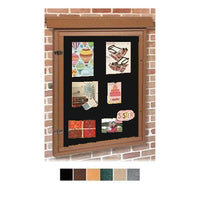 ECO-Design 28x42 Outdoor Wall Mount ULTRA-SIZE Information Cork Bulletin Message Boards - Portrait