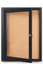 Indoor Enclosed Menu Cases with Header for 8 1/2" x 11" Portrait Menu Sizes