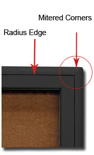 Indoor Menu Cases with Header & Lights for 11" x 17" Landscape Menu (Radius Edge) Sizes