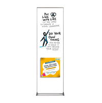 24x84 Magnetic White Dry Erase Marker Board with Aluminum Frame