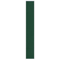 Vinyl over Cork Bulletin Board 12x84 (Open Face with Silver Trim) - Hunter Green
