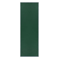 Vinyl over Cork Bulletin Board 24x72 (Open Face with Silver Trim) - Hunter Green Vinyl