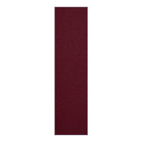 Vinyl over Cork Bulletin Board 24x96 (Open Face with Silver Trim) - Burgundy Vinyl