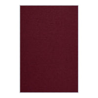 Vinyl over Cork Bulletin Board 48x72 (Open Face with Silver Trim) - Burgundy Vinyl