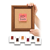 10 x 10 Access Cork Board™ Open Face Wood 353 Framed Bulletin Board
