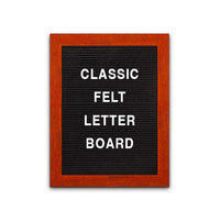 Access Letterboard 8 x 10 Open Face 361 Wood Framed FELT Letter Board