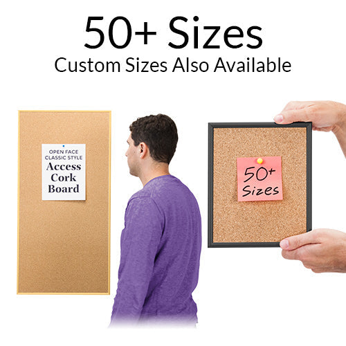 48 x 96 Mounted Graphic Poster Board Floorstand with Solid Steel Base,  Silver or Black