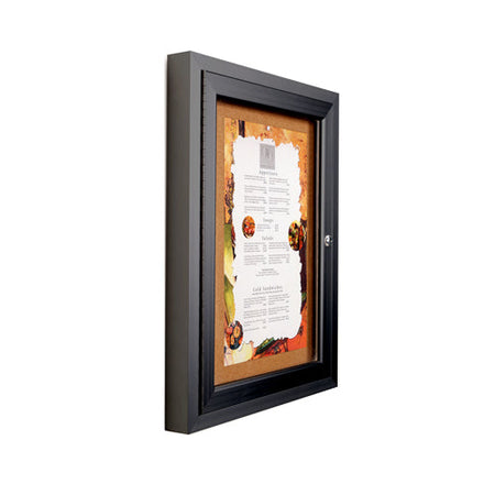 Wall Mounted Menu Holder Outdoor A3 Lockable LED Menu Case – Wall ...