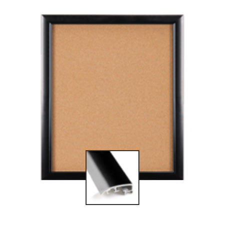 Super Wide-Face 8.5x14 Enclosed Bulletin Board SwingFrames | Metal Frame