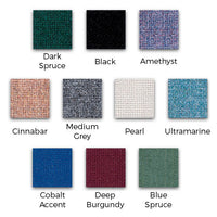 10 Optional Fabric over Cork Board Colors