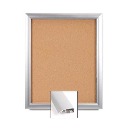 Extra Large 48 x 96 Super Wide-Face Enclosed Bulletin Cork Board SwingFrames